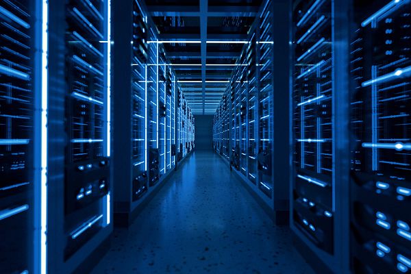 Electromagnetic flow meter application in data center.