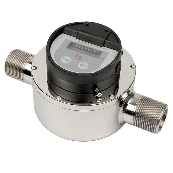 Nutating disc meter RCDL, stainless steel housing