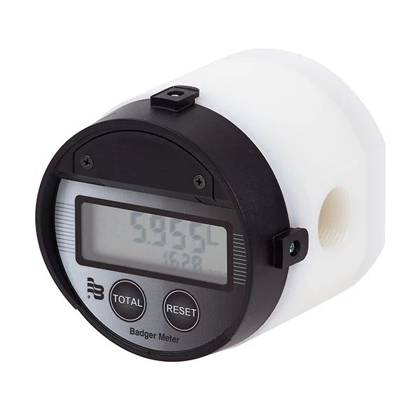 Precision oval gear meter IOG PVDF