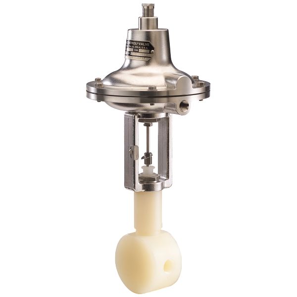 PVDF Plastic Control Valve for Corrosive Service