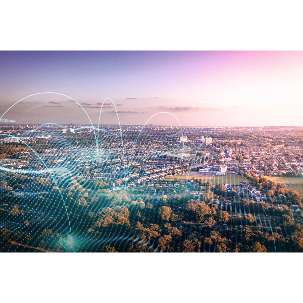 City with smart water technology