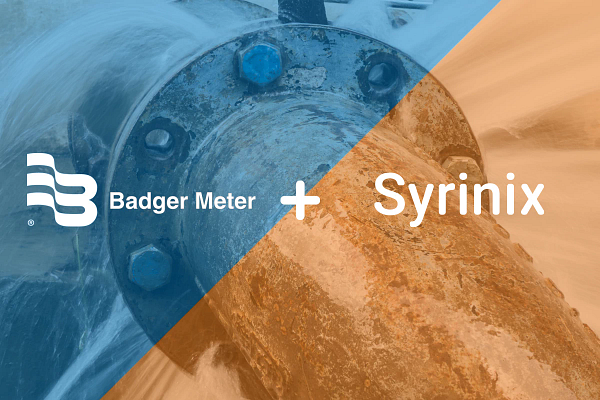 Badger Meter Enhances Smart Water Capabilities With Acquisition of Syrinix, LTD