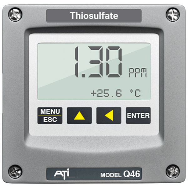 Q46/86 Thiosulfate Monitor measuring thiosulfate levels to prevent corrosion and support water treatment efficiency.